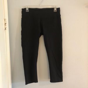 Fabletics 3/4 length leggings with cutouts